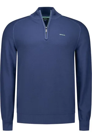 NZA New Zealand Auckland Trui Quinn 25bn408 1653 Dusk Navy Mannen