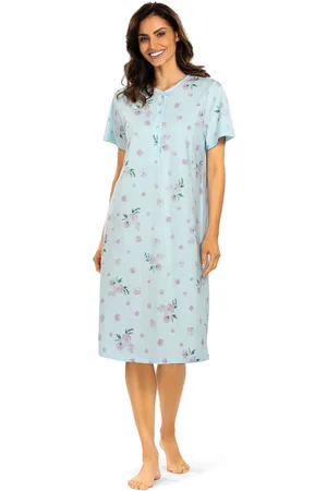 Comtessa Dames Nachthemd Garden Dream Classic Blue