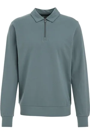WE Fashion Heren sweater met rits