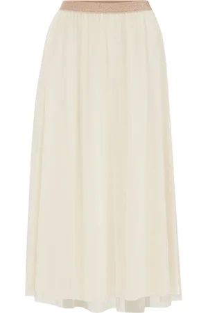 WE Fashion Dames tule maxi-rok