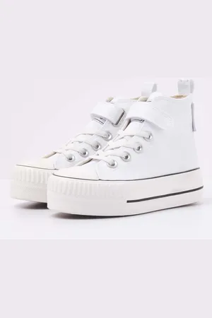 British Knights KAYA MID Meisjes sneakers hoog - Wit - maat 33
