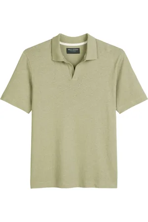 Marc O’ Polo Regular fit polo - heren poloshirt korte mouw - licht saliegroen
