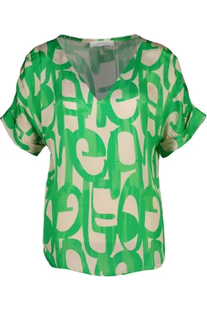 AMELIE & AMELIE Blouse-lichtgroen-L