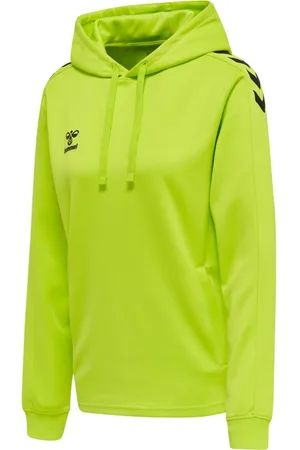 Hummel Damen Hoodie Hmlcore Xk Poly Sweat Hoodie Woman Lime Popsicle-S