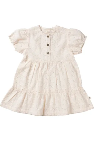 Your Wishes Schiffly Puff Sleeve Dress Jurken Meisjes - Kleedje - Rok - Jurk -
