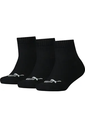 PUMA KIDS Quarter Socks sneakermaat 27 - 38 voor meisjes en jongens 3 paar