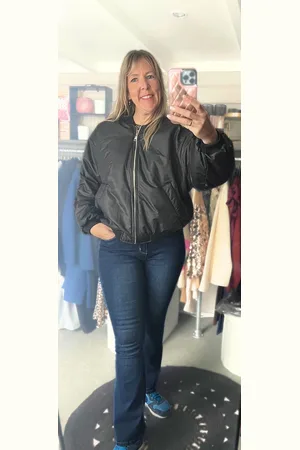 Merkloos Bomber jack - Oversized - Womenswear - Dames - Modern - Casual - Streetwear - Bomberjacket
