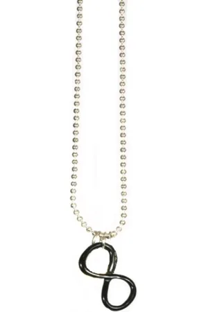 IBIZA MEN MENS JEWELLERY Jongens ketting - RVS ballchain infiniti van bone