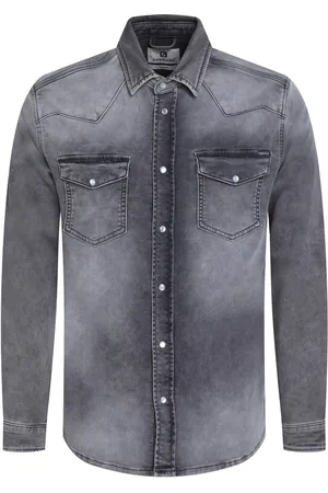 Gabbiano Heren Overhemd - 335536 - 202 Grey