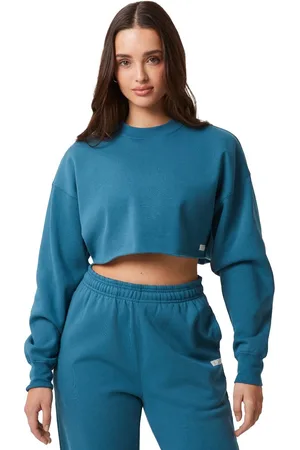 Björn Borg Dames Studio oversized cropped crew