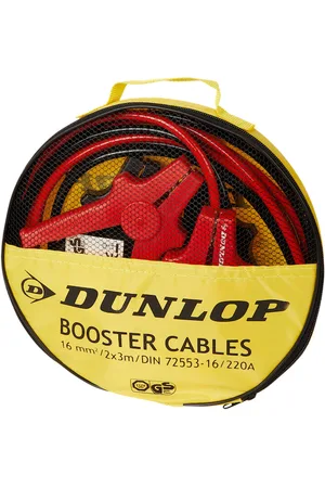 Dunlop Booster Startkabels 16mm2 - 2x3m - 220A + opbergtas