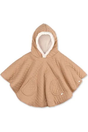 Bemini Reisponcho - 9-36m - Pady quilted + teddy - Beige