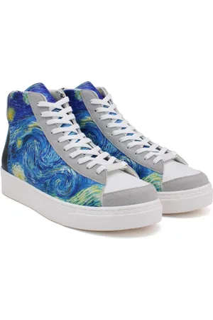 Goby -Top Sneakers - Handgemaakt - Kunstprint