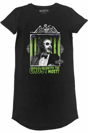 BEETLEJUICE Ghost With The Most (T-Shirt Dress) Damen T-Shirt Black-XXL