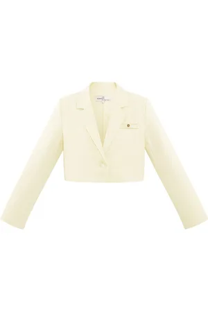 Merkloos Cropped blazer - dames - lente/zomer - - maat L