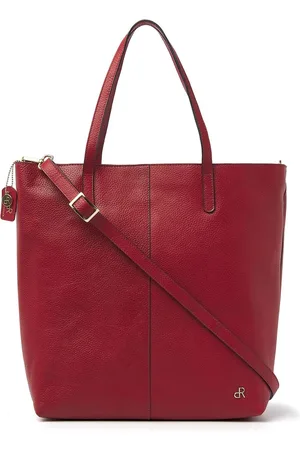 dR Amsterdam Shopper | Dames shopper | Dames schoudertas | Leren shopper | Ruime Schoudertas Mint - 1103782 Red