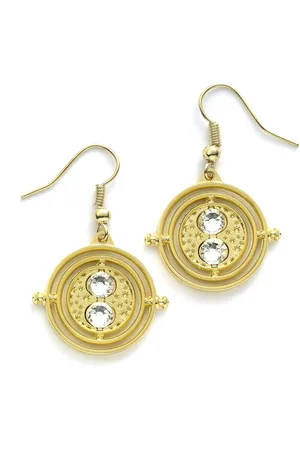 Harry Potter The Carat Shop - Time Turner - Tijd Terugdraaier Hanger Oorbellen