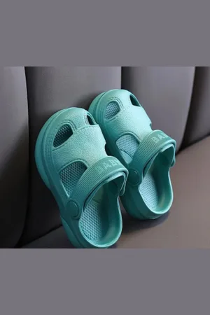 Merkloos Kinder schoen sandaal waterschoen donker groen maat 27 (18.5cm)