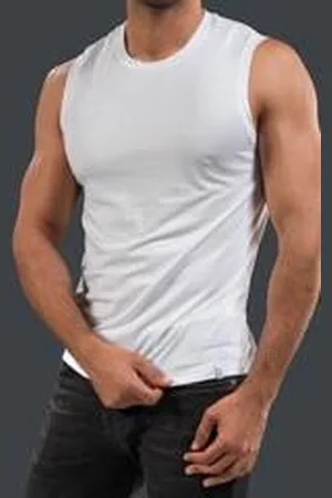 Schiesser Long Life Soft singlet (1-pack) - heren onderhemd modieuze snit