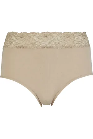 Nina Von C. Kanten modal taille slip dames - Hoge kanten dames onderbroek - 40