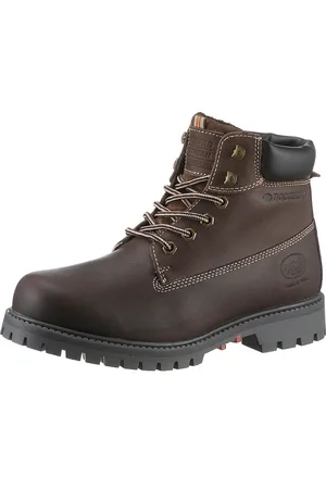 Dockers Leren herenlaarzen 53AX003 400360 laarzen schoenen lschoko