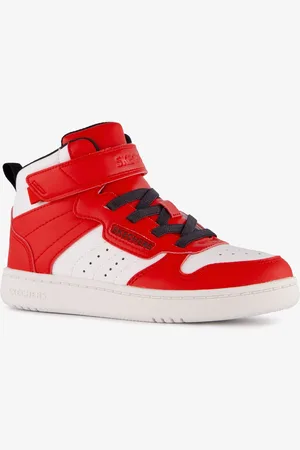 Skechers Quick Street jongens sneakers wit
