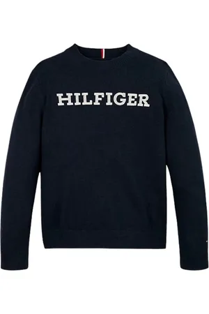 Tommy Hilfiger Kids Sweater Monotype Regular Fit - Boys - - 16 jaar