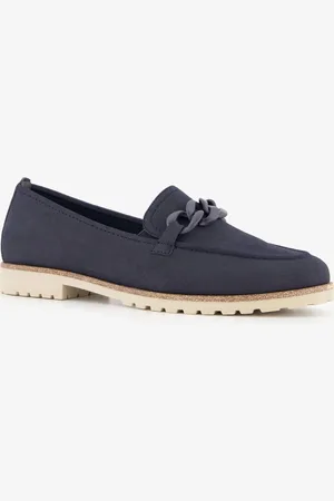 Tamaris Dames loafers donkerblauw
