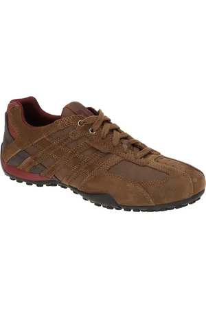 Geox UOMO Snake A - Leren herentrainers U4507A022EK C6003