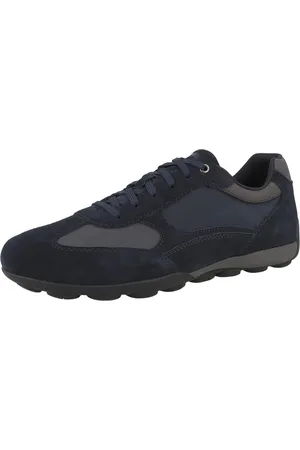 Geox U Snake 2.0 C - Leren herentrainers U45GXC 02211 C6024 Koffie