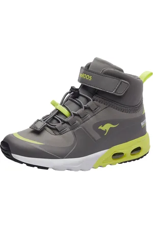 KangaROOS KX-Hydro High-Top Kids Unisex Sneaker Waterdicht 18598 /limoen