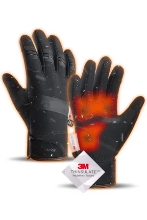 Merkloos 3M Thinsulate Winterhandschoenen L - Waterdicht, Thermisch, Voor Mannen en Vrouwen, Touchscreen Geschikt, Ideaal voor Fietsen, Skiën, Hardlopen en Outdoor Sporten