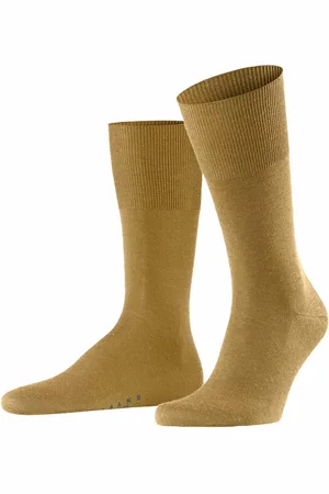 Falke Airport herensokken - licht olijfgroen (brass)