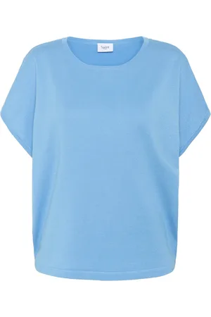 Saint Tropez MilaSZ R-N SS Pullover Dames Trui
