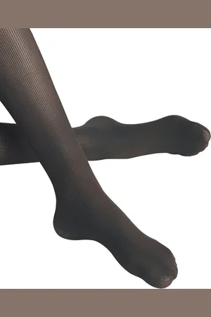 Falke Rib Shaping 50 DEN dames panty - graphite