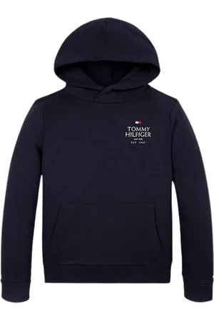 Tommy Hilfiger Kids TH Logo Hoodie - Boys - - 10 jaar