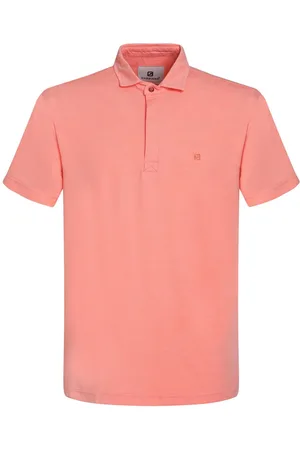 Gabbiano Poloshirt Premium Polo Van Jersey Kwaliteit 235531 4002 Light Coral Mannen