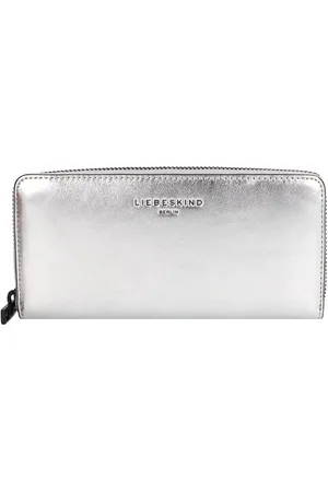 liebeskind Leren Portemonnee Hera Sally Wallet Zilverkleurig