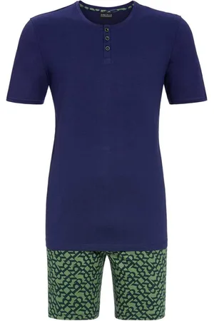 Ringella Nachtblauwe heren shortama -