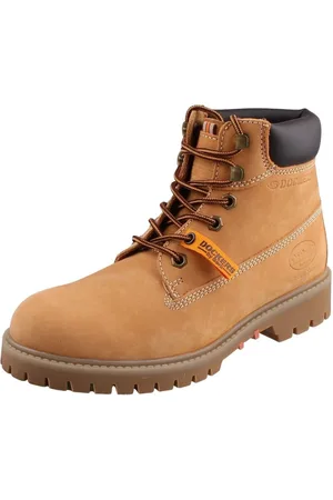Dockers Leren herenlaarzen 53AX003 300910 laarzen schoenen lichtbruin