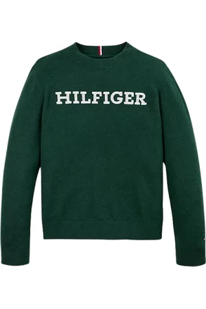 Tommy Hilfiger Monotype Regular Sweater - Kids - Boys - - 12 jaar