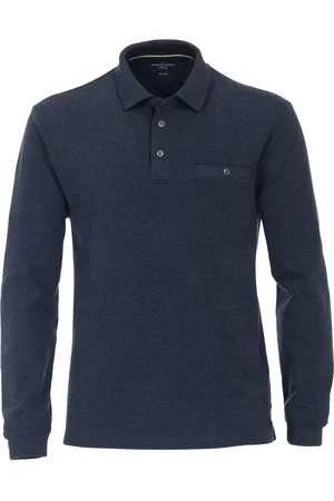 Casa Moda Polo LS Donkerblauw