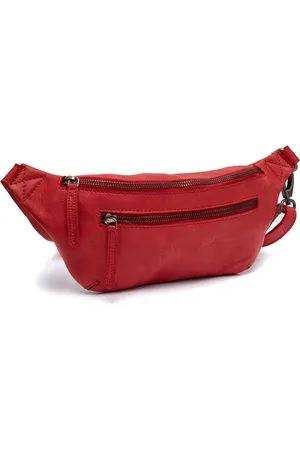 Chesterfield Leren Heuptas Rood Severo