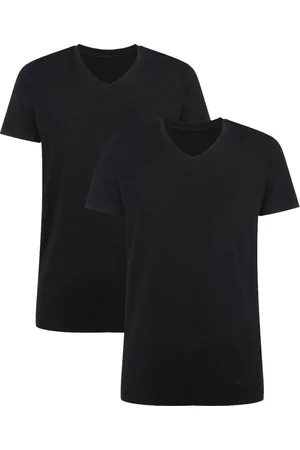 Apollo Heren T-shirt Bamboo V-hals 2-pack - - XXL