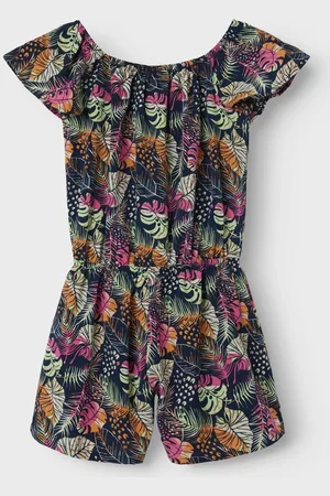 NAME IT NKFVINAYA SS PLAYSUIT FFFFF NOOS Meisjes Jumpsuit - Fresh Tropical
