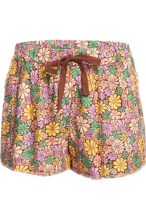 Roxy Coastline Ride Strandshort - Root Beer All About Sol Mini