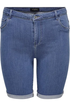 ONLY CARTHUNDER LIFE REG LONG SHORTS DNM - Dames - Bermuda shorts
