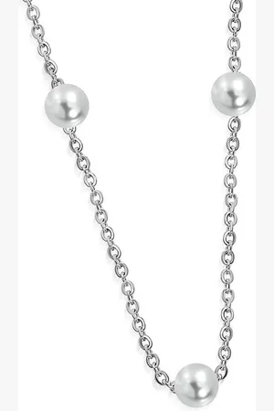 Amanto Ketting Birgin - 316L Staal - Parel - ∅6mm - 45cm
