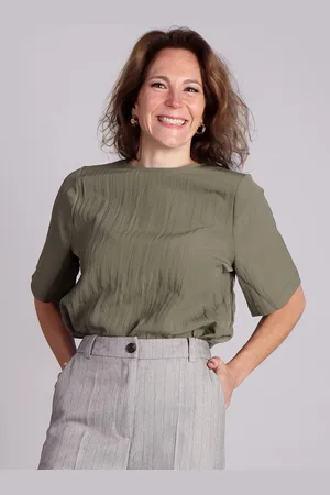 mbyM Hattie-S-M top met structuur