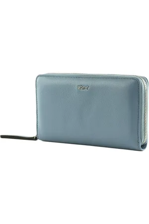 Abro+ Leren Portemonnee Leather Dalia Wallet Lichtblauw